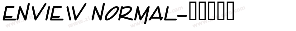 Enview Normal字体转换